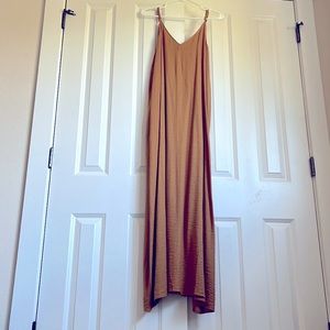 Mustard yellow Carly Jean Los Angeles Maxi dress. Size small.